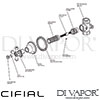 Cifial 32217ED.L 32217ED.R Edwardian 3 4 Inch Wall Stop Valve Dimension